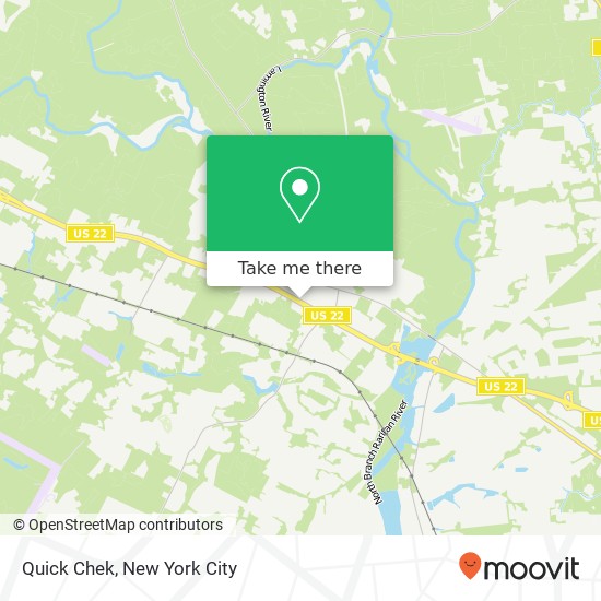 Quick Chek map