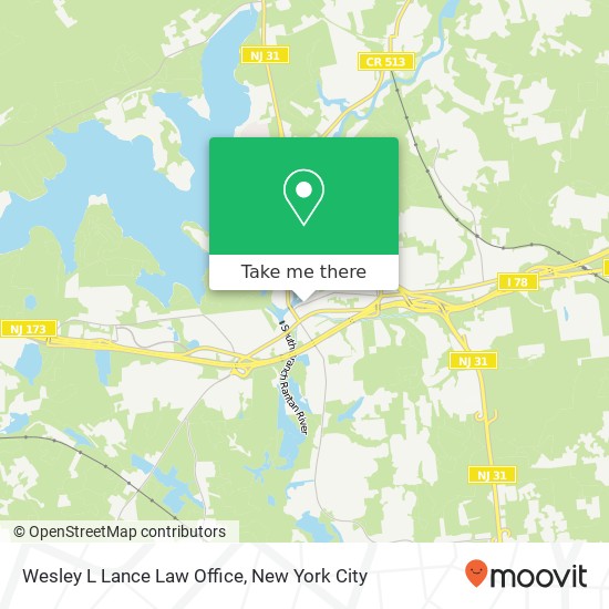 Wesley L Lance Law Office map