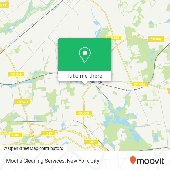 Mapa de Mocha Cleaning Services