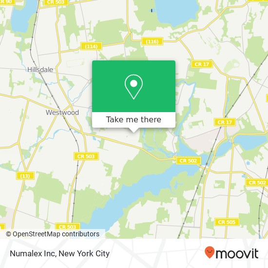 Numalex Inc map