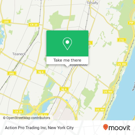 Action Pro Trading Inc map