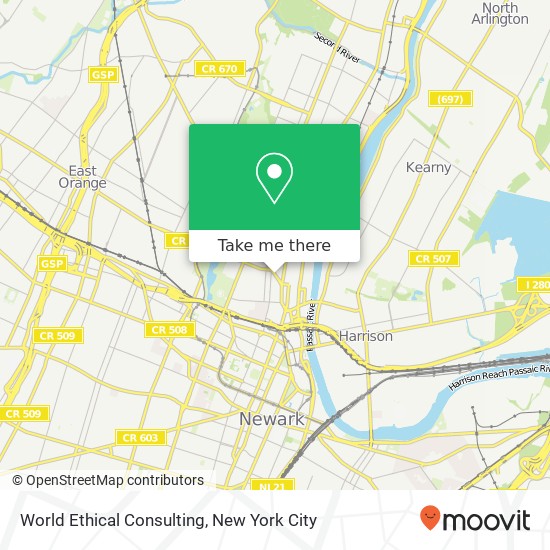 Mapa de World Ethical Consulting