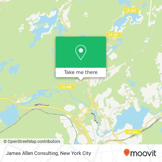 James Allen Consulting map