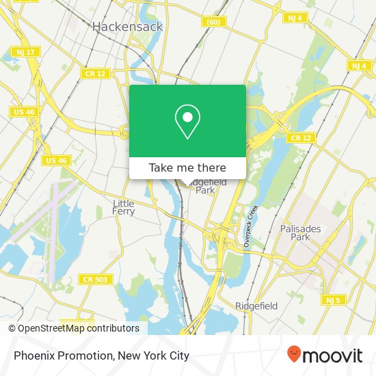 Phoenix Promotion map