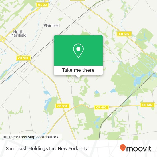 Sam Dash Holdings Inc map