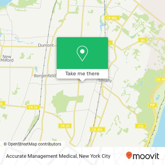 Accurate Management Medical map