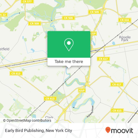 Early Bird Publishing map