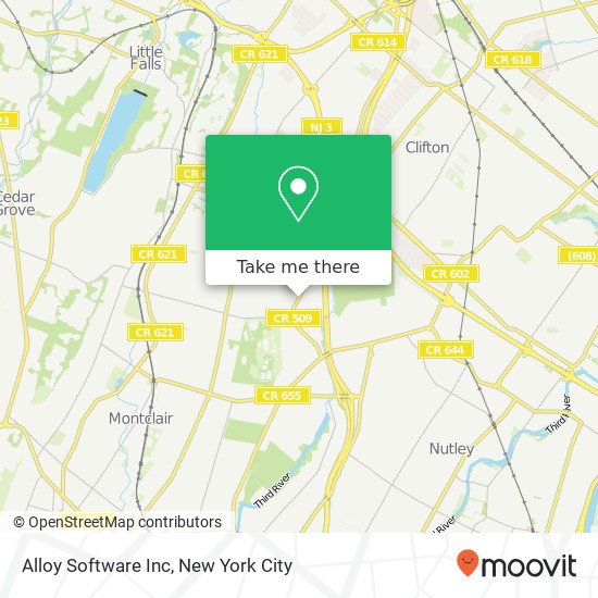 Alloy Software Inc map