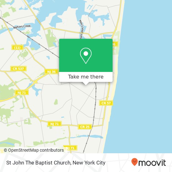 Mapa de St John The Baptist Church