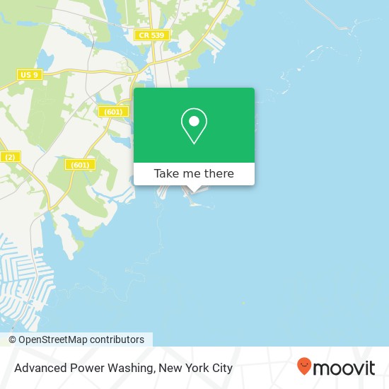 Mapa de Advanced Power Washing