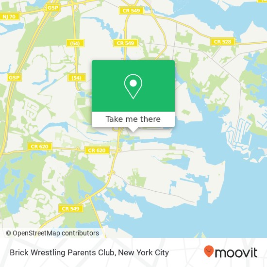 Mapa de Brick Wrestling Parents Club