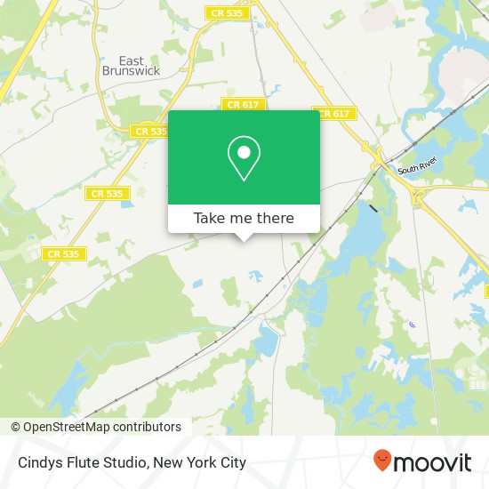 Mapa de Cindys Flute Studio