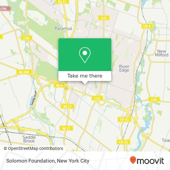Solomon Foundation map