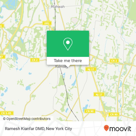 Mapa de Ramesh Kianfar DMD