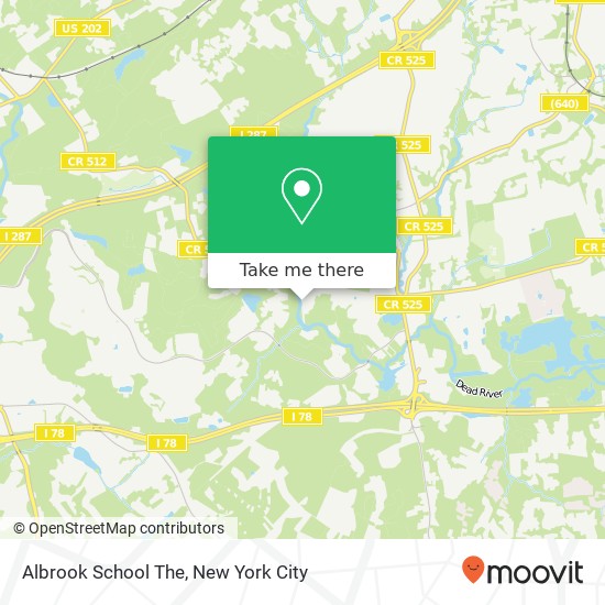 Albrook School The map