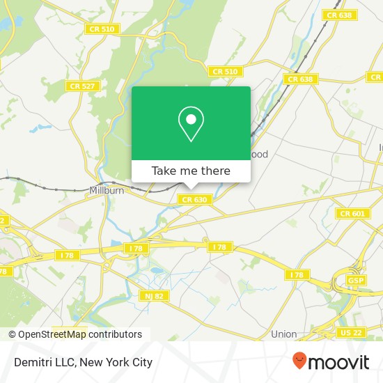 Demitri LLC map