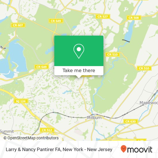 Mapa de Larry & Nancy Pantirer FA