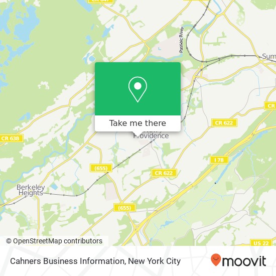 Mapa de Cahners Business Information