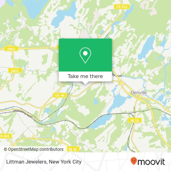 Littman Jewelers map