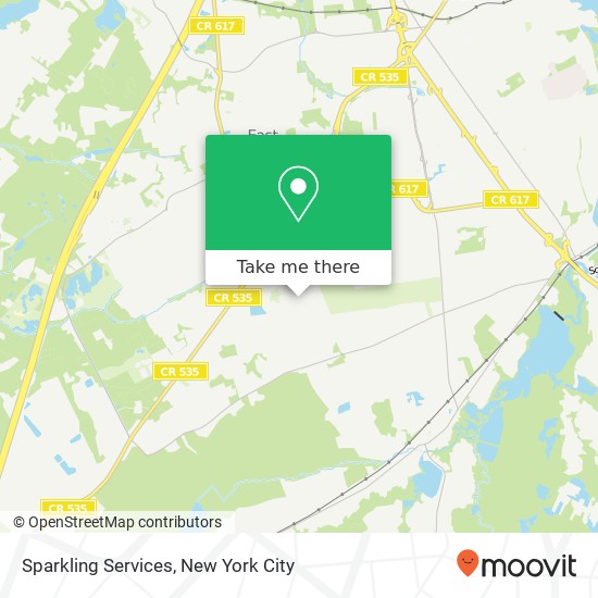 Sparkling Services map