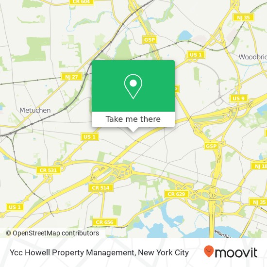 Mapa de Ycc Howell Property Management