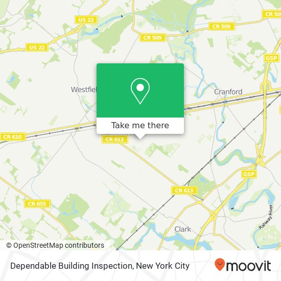 Dependable Building Inspection map