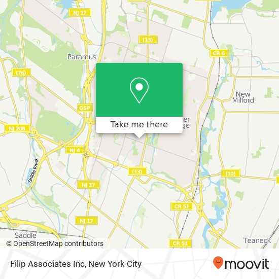 Filip Associates Inc map