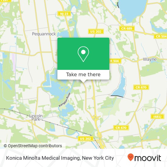 Konica Minolta Medical Imaging map