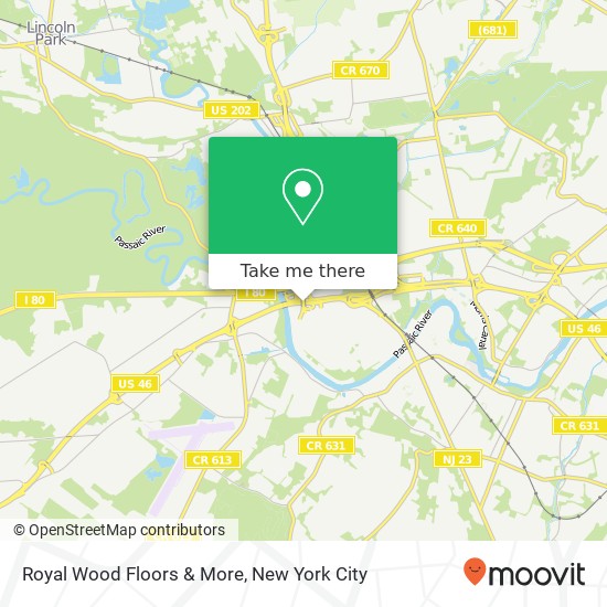 Mapa de Royal Wood Floors & More