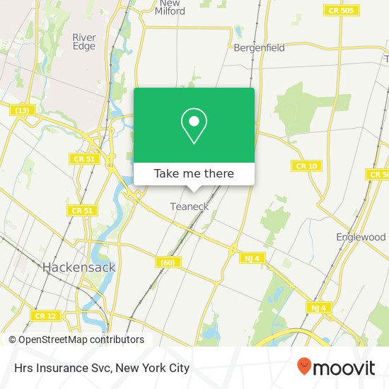 Hrs Insurance Svc map