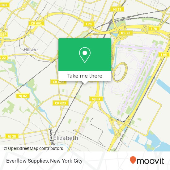 Everflow Supplies map