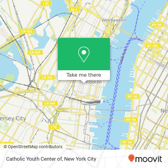 Mapa de Catholic Youth Center of