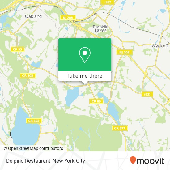 Delpino Restaurant map