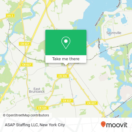 Mapa de ASAP Staffing LLC