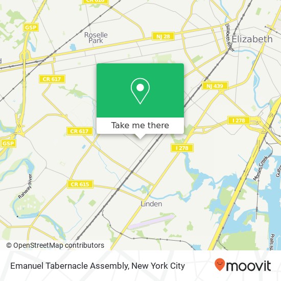 Emanuel Tabernacle Assembly map