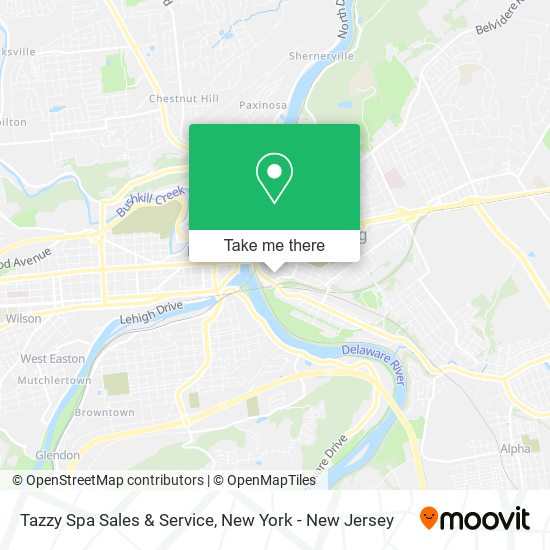 Mapa de Tazzy Spa Sales & Service