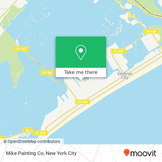 Mapa de Mike Painting Co