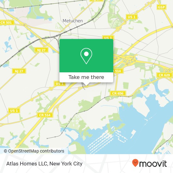 Atlas Homes LLC map