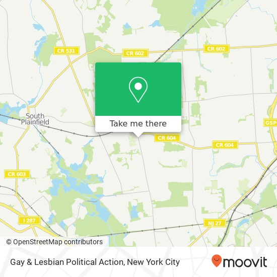 Mapa de Gay & Lesbian Political Action