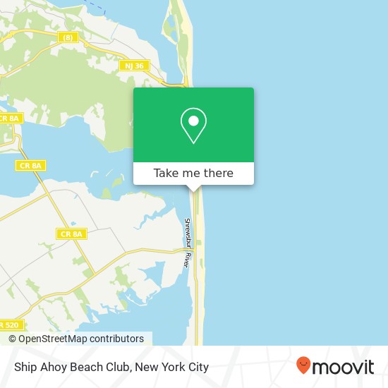 Mapa de Ship Ahoy Beach Club