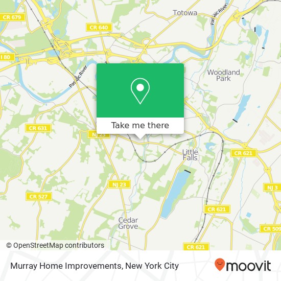 Murray Home Improvements map