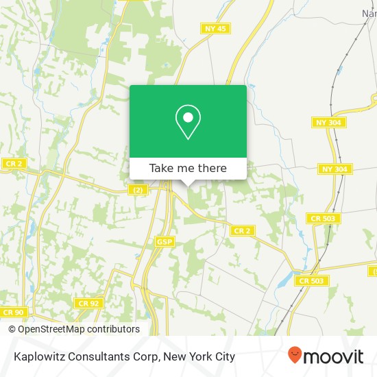Mapa de Kaplowitz Consultants Corp