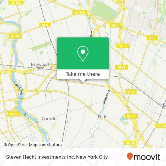 Mapa de Steven Hecht Investments Inc