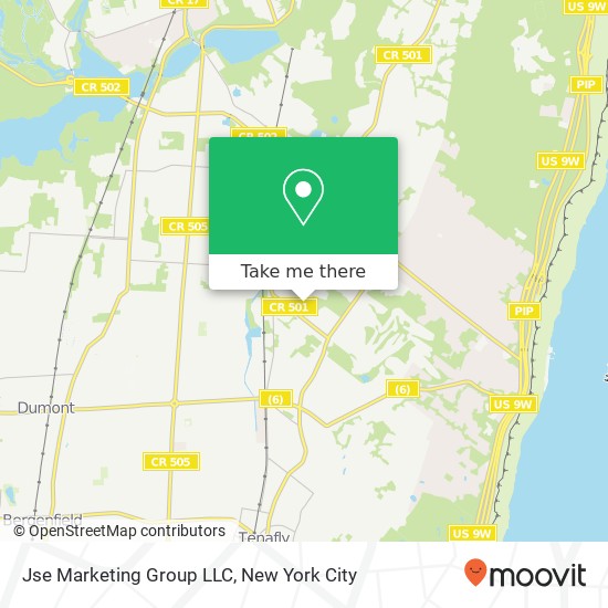 Jse Marketing Group LLC map