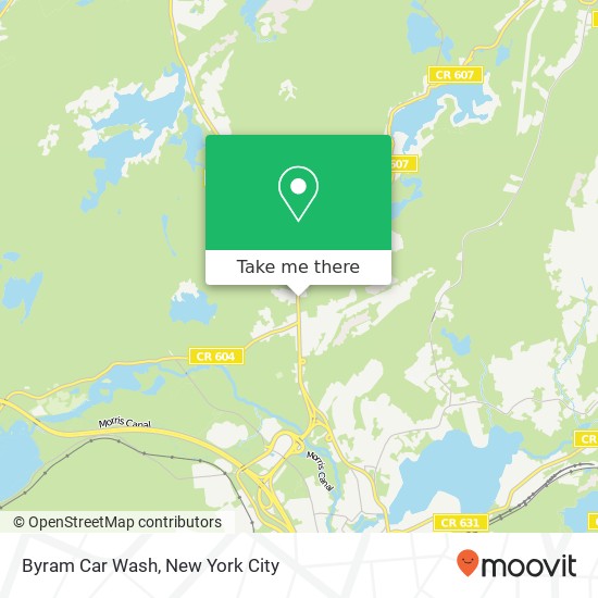 Mapa de Byram Car Wash