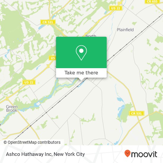 Ashco Hathaway Inc map