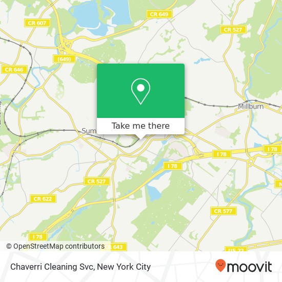 Chaverri Cleaning Svc map