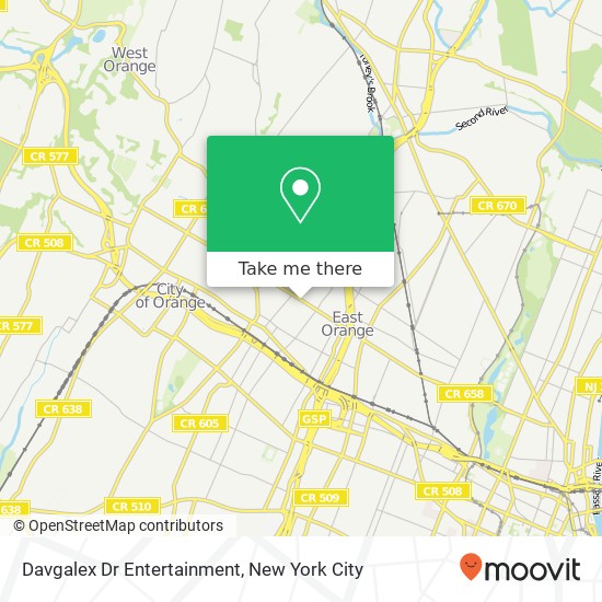Mapa de Davgalex Dr Entertainment