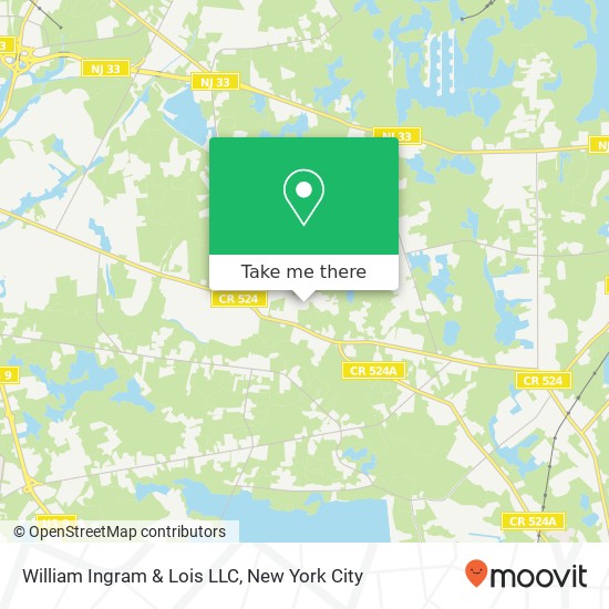 Mapa de William Ingram & Lois LLC