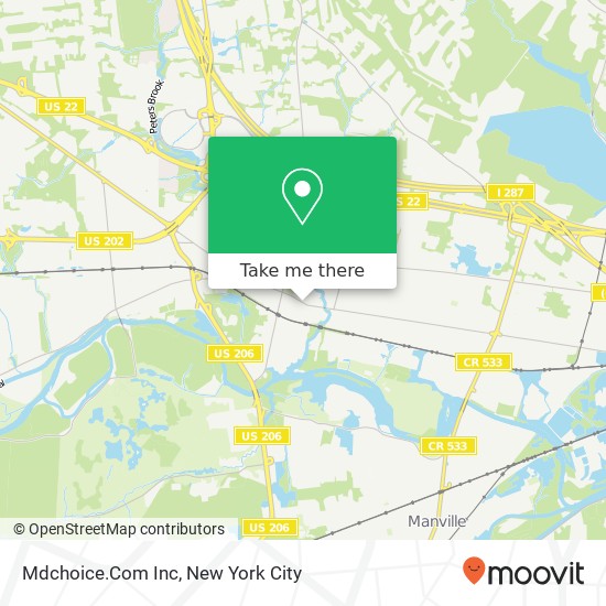 Mdchoice.Com Inc map